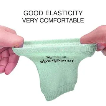 IUMÉ Baby Knee Pads for Crawling, 5 Pairs Unisex Baby Toddlers Crawling Knee Pads Anti-Slip Knee Protect Baby’s Knee for Crawling (Light grey,Pink,Black,Red,Light green)