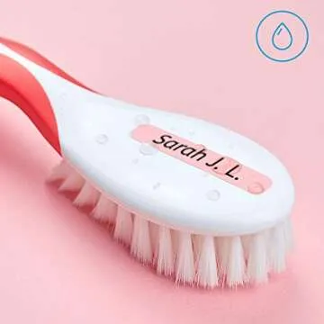 50 Personalized Adhesive Labels to Mark Objects 2.3 x 0.4 in. Waterproof Stickers to Mark School Supplies, Books, kindergartens Goods, Summer Camps, Children's Toys, etc.