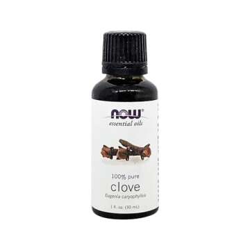 Now Clove Oil 100% Pure Essential Oil for Aromatherapy