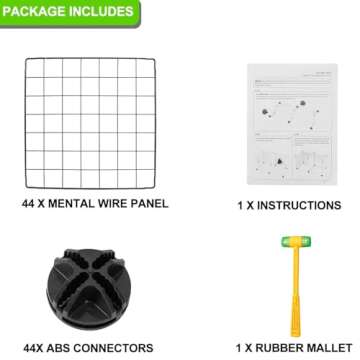 TUMUCUTE Wire Storage Cubes, Metal Storage Shelves Bookshelf, Stackable Modular Closet Organizer for Bedroom Living Room, Office, Black (12 Cubes, Iron)