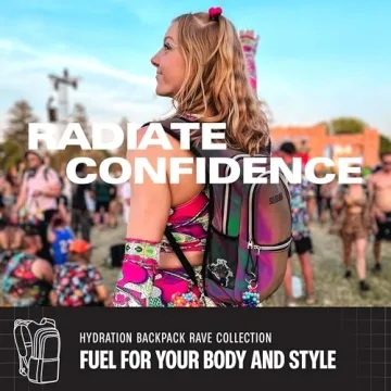 Sojourner Hydration Pack for Hiking Biking and Festivals