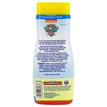 Paw Patrol Bubble Bath Raspberry Rescue Delight for Kids