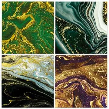 BLEDS Scrapbook Paper - 24 Colorful Craft Sheets 6x6