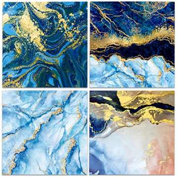 BLEDS Scrapbook Paper - 24 Colorful Craft Sheets 6x6