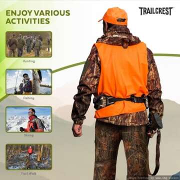 TrailCrest Highland Timber Camo Sweatpants for Outdoor Comfort