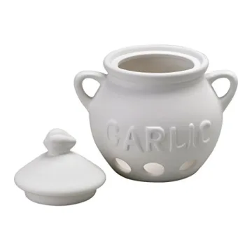 Garlic Clove Keeper - Ceramic Storage for Freshness