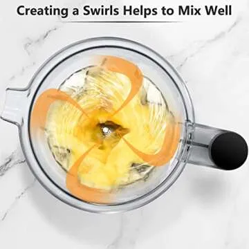 AMZCHEF Professional Blender: 1800W Versatile Kitchen Companion