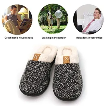 Cozy Memory Foam Slippers for Women and Men