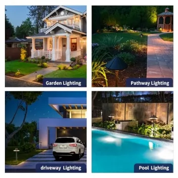 Gardenreet Outdoor Brass Pathway Lights for Elegant Lighting