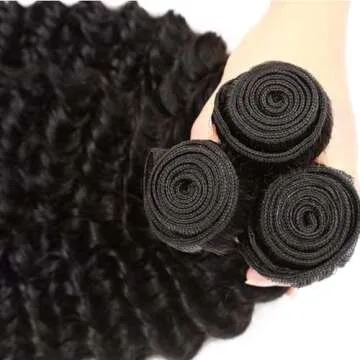 Deep Wave Human Hair Bundles for Stunning Styles 12A