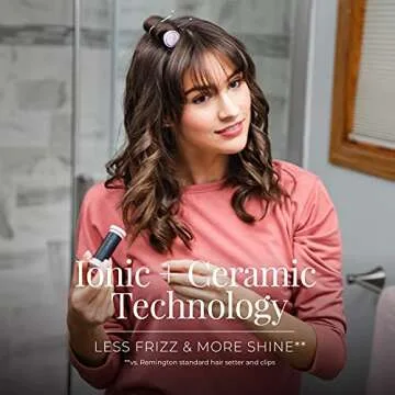 Compact Ceramic Hot Rollers - Stunning Curls Anywhere