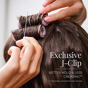 Compact Ceramic Hot Rollers - Stunning Curls Anywhere