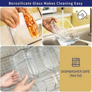 Buy MFY Airtight Glass Storage Containers - 12-Pack Set