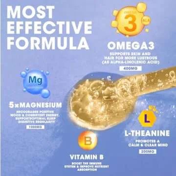 iMATCHME Magnesium Glycinate Liquid Supplement for Relaxation and Sleep