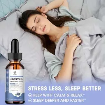 iMATCHME Magnesium Glycinate Liquid Supplement for Relaxation and Sleep