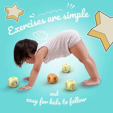 Skywin Kids Yoga Dice for Fun and Interactive Workouts