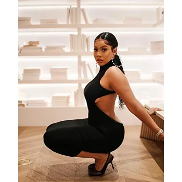 Stylish XLLAIS Bodycon Maxi Dress for Women - Perfect for Summer