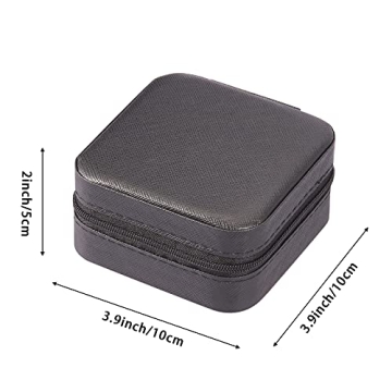 LETURE PU Leather Jewelry Box for Stylish Jewelry Storage