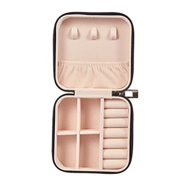 LETURE PU Leather Jewelry Box for Stylish Jewelry Storage