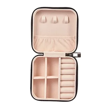 LETURE PU Leather Jewelry Box for Stylish Jewelry Storage