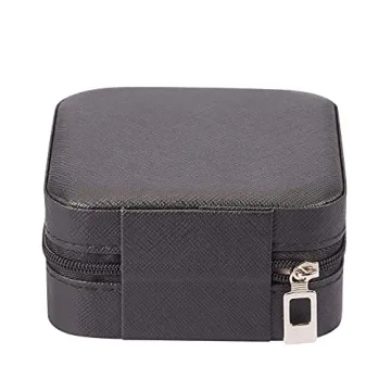 LETURE PU Leather Jewelry Box for Stylish Jewelry Storage