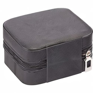 LETURE PU Leather Jewelry Box for Stylish Jewelry Storage