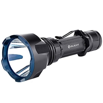 OLIGHT Warrior X Turbo 1100 Lumens Tail Switch Tactical Flashlight, 1000 Meters Throw, IPX8 Waterpro...