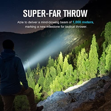 OLIGHT Warrior X Turbo - Tactical Flashlight 1100 Lumens