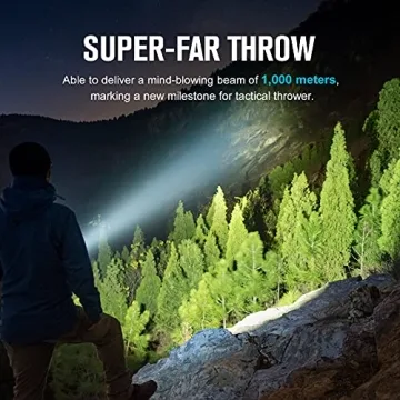 OLIGHT Warrior X Turbo - Tactical Flashlight 1100 Lumens