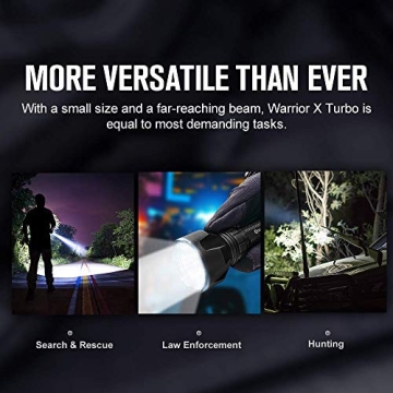 OLIGHT Warrior X Turbo - Tactical Flashlight 1100 Lumens