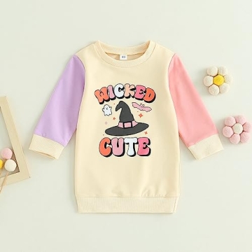 Cute BOEBNOZCV Toddler Pumpkin Sweatshirt for Fall
