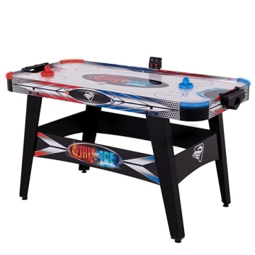 Triumph Sports Fire ‘n Ice LED Light-Up 54" Air Hockey Table