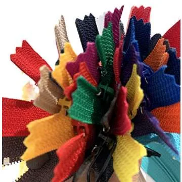 ZipperStop Distributor YKK Wholesale Authorized Sale 14" Handbag Assorted Season Colors 4.5 with Ext...