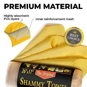 Premium Shammy Cloth for Superior Car Drying Efficiency