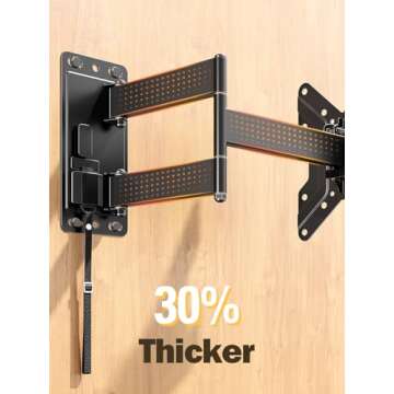 Mounting Dream Lockable RV TV Mount for 17-43 Inch TVs