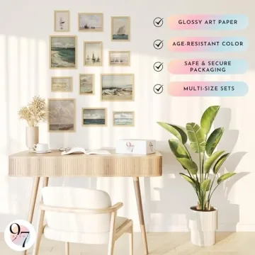 Coastal Vintage Wall Art Collection for Home Decor