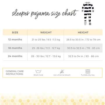 Burt's Bees Baby Baby Boys' Sleeper PJs, 100% Organic Cotton, Soft One-Piece Footie, Diagonal Zip Up Jumpsuit, Snug Fit Pajamas with Snap Tab, Midnight Rugby Stripe, 12 Months