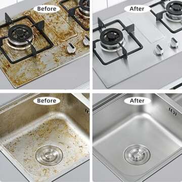 Foamworld 70 Pack Magic Sponges Eraser, 2X Density Melamine Sponge, Extra Large Long Lasting Household Kitchen Cleaning Sponge for Dishes, Bathroom, Bathtub, Car, Toy (4.3 x 2.8 x 0.8 in)