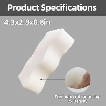 Foamworld 70 Pack Magic Sponges Eraser, 2X Density Melamine Sponge, Extra Large Long Lasting Household Kitchen Cleaning Sponge for Dishes, Bathroom, Bathtub, Car, Toy (4.3 x 2.8 x 0.8 in)