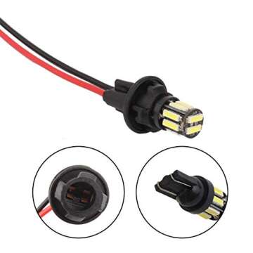 WINKA T10 194 Extension Harness Plugs Connectors Wiring Sockets for car 6Pcs