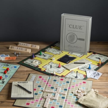Vintage Board Games Beautifully Presented for Fun
