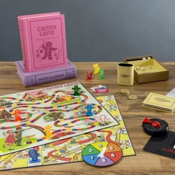 Vintage Board Games Beautifully Presented for Fun