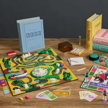 Vintage Board Games Beautifully Presented for Fun