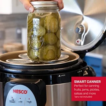 NESCO NPC-9 Smart Electric Pressure Cooker Canner 9.5QT