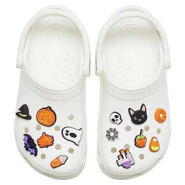 Crocs Jibbitz 13-Pack Halloween Shoe Charms – Spook Up Your Style!