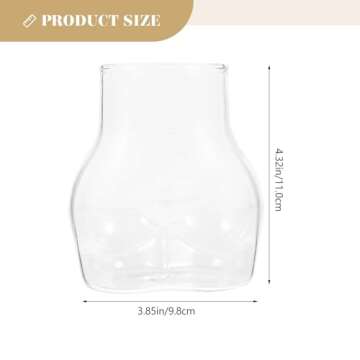 Creative Body Shape Wine Glasses Butt Cocktail Glass Cup Goblet Drink Glasses Novelty Party Shot Gla...