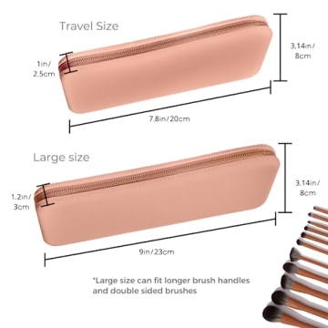 Brush Bubble Makeup Brush Holder Travel Case For Easy Organization