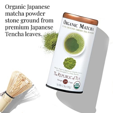 Organic Full-Leaf Japanese Matcha Powder for Premium Taste