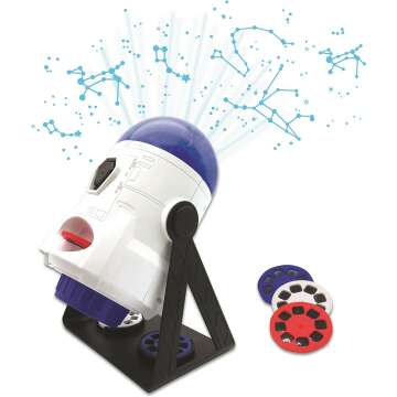 LEXiBOOK 2-in-1 Planetarium Projector for Kids