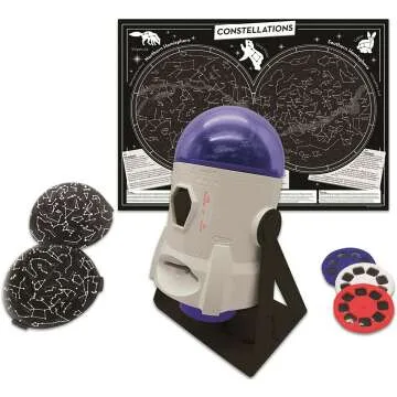 LEXiBOOK 2-in-1 Planetarium Projector for Kids